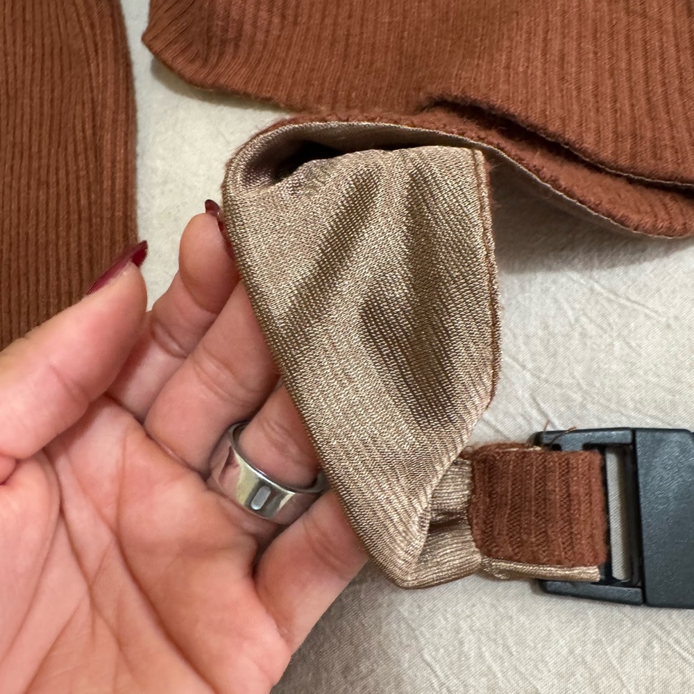 Cider Rust Ribbed Knit Top - Picture 5 of 5